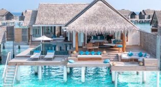 Anantara Kihavah resort in the Maldives